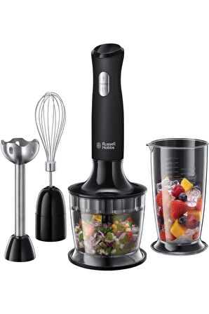 Russell Hobbs 24702-56 Matte Black El Blender Seti