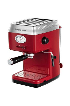 Russell Hobbs 28250-56 Retro Red Espresso Makinesi