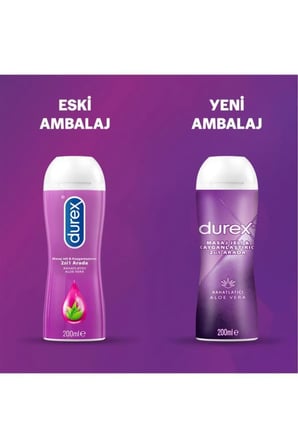 Play 2 si 1 Arada Kayganlaştırıcı Aloe Vera Jel 200 ml
