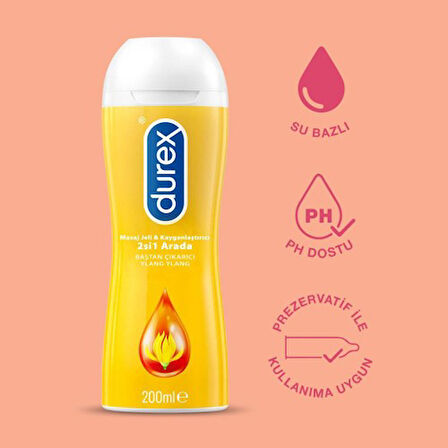 Durex Hassas Kayganlaştırıcı & Masaj Jeli 200 ml-5052197057980