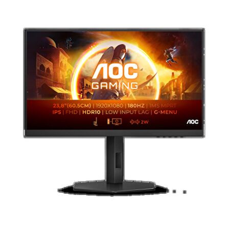 AOC 27" 27G4X 180Hz 0.5ms Adaptive Sync Pivot IPS Gaming Monitör (Ölü Pixel)