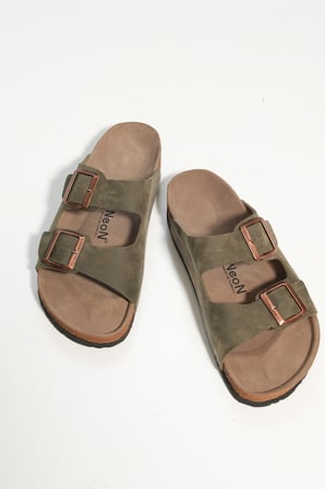 Unisex Ortopedik Terlik 010182 - Haki