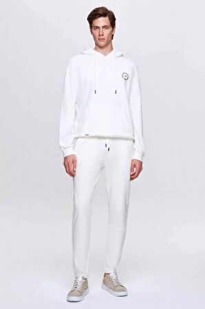 Twn Relaxed Fit Ekru Baskılı Sweatshirt 3ECE24ORT0240