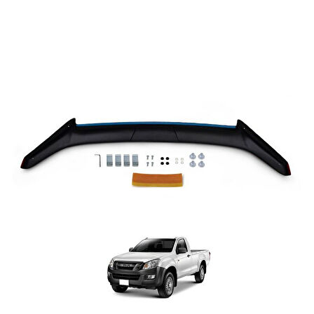 Isuzu D-Max Ön Kaput Koruyucu Rüzgarlığı 2006-2012 Yılı Arası