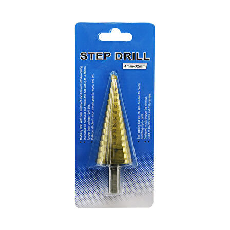 HSS KADEMELİ  MATKAP UCU  4-32MM (5042)