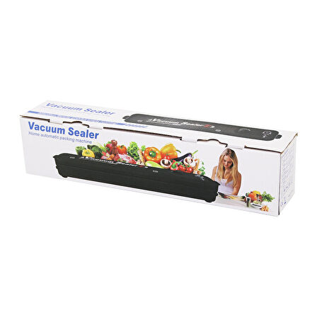 VACUUM SEALER ELEKTRİKLİ VAKUMLU PAKETLEME MAKİNESİ 90W 12PCS POŞET=16.5X24.5CM (5042)
