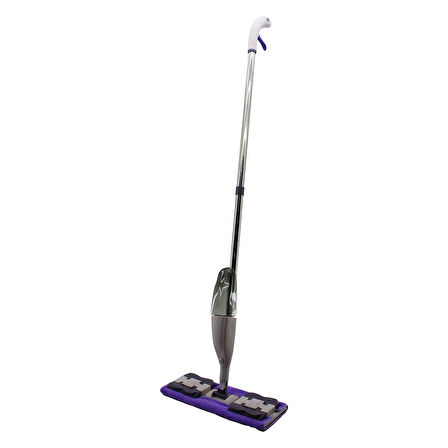 SPREYLİ - SU HAZNELİ=270ML MANDALLI YÜZEY TEMİZLİK PALET MOP M.FİBER PASPAS M.SAP=115CM- 360° BRKT-910149 (5042)