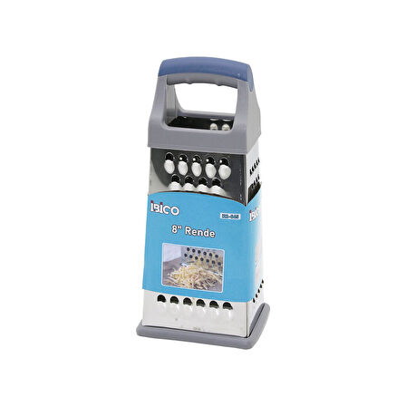 8 İNÇ - 4GEN  DEMİR ÇELİK RENDE  RENKLİ PLASTİK SAPLI (5042)