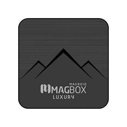 MAGBOX MAGROID LUXURY 32 GB HDD 2 GB RAM BLUETOOTH 5G SES KOMUT KUMANDALI ANDROID TV BOX (5042)