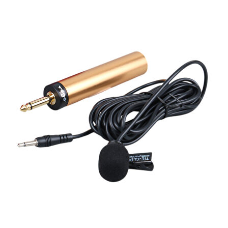 KABLOLU HASSAS YAKA MİKROFONU EM-020 (5042)