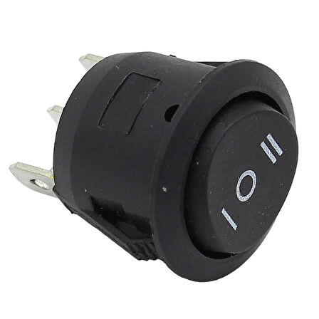 YUVARLAK IŞIKSIZ ANAHTAR ON-OFF-ON 3P (IC-134) (5042)