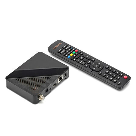 TURBO PRO 4GB RAM 256 MB DAHİLİ HAFIZA LINUX TABANLI DAHİLİ WİFİ FULL HD MİNİ UYDU ALICISI (5042)