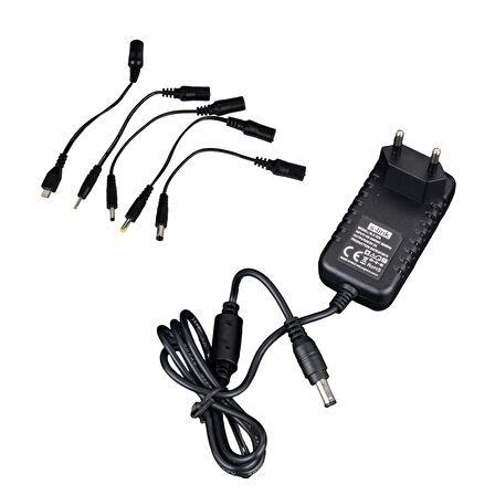 5 VOLT - 2 AMPER TABLET PC ADAPTÖRÜ ÇOK UÇLU SLX-52A (5042)