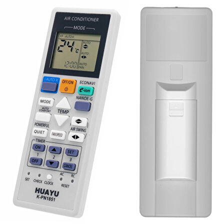UNIVERSAL PANASONIC KLİMA KUMANDASI K-PN1851 (5042)