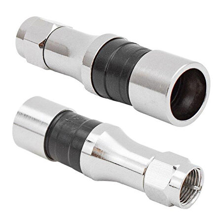 ERKEK SIKMALI RG11 F KONNEKTÖR COMPRESSION CTF111 BOĞAZLI İĞNELİ (5042)