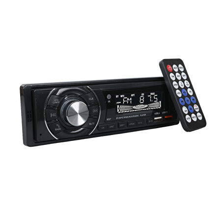 ÇİFT USB/SD/FM/AUX/BLUETOOTH KUMANDALI OTO TEYP 4X60 WATT CS-950 (5042)