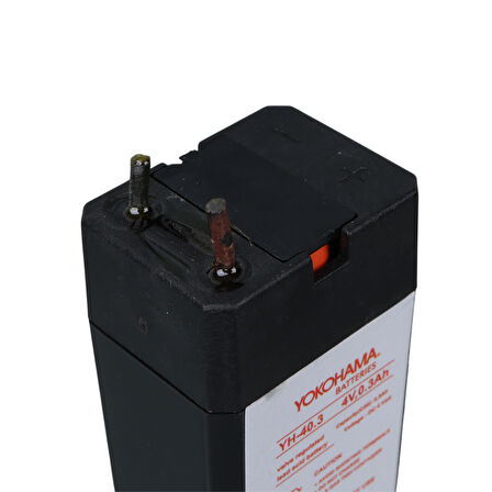 YOKOHAMA YH-40.3 4 VOLT - 0.3 AMPER KURU AKÜ (5042)