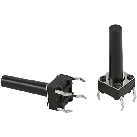 TACT SWİTCH (C-9 BUTON) 6X6X17MM (IC-200) (5042)
