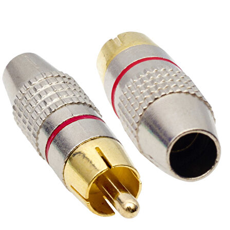 ELEKTROMER TOS FİŞ GOLD METAL KONNEKTÖR (5042)