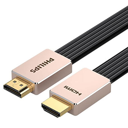 PHILIPS SWV8100/93 1 METRE 4K 60 HZ YASSI ÖRGÜLÜ HDMI KABLO (5042)