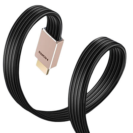 PHILIPS SWV8100/93 1 METRE 4K 60 HZ YASSI ÖRGÜLÜ HDMI KABLO (5042)