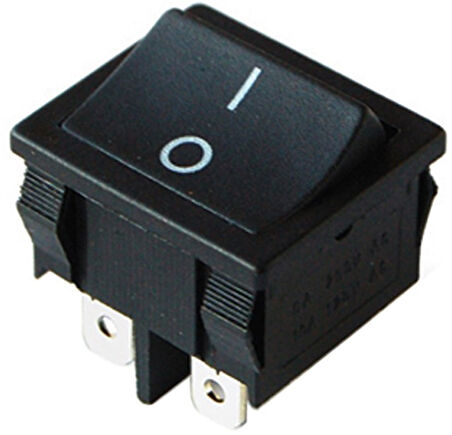 ORTA BOY IŞIKSIZ ANAHTAR YAYLI OFF-ON 4P (IC-128) (5042)