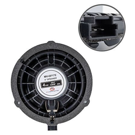 16 CM 4 OHM MAX 120 WATT OTO HOPARLÖR TEKLİ (CITROEN) (5042)