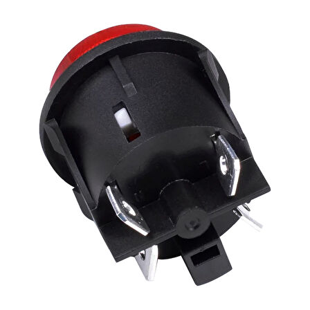 IC-180G ANAHTAR BASMALI 4 PIN KALICI YUVARLAK 25 MM PS18-16N-2 (5042)