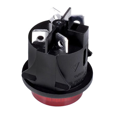IC-180G ANAHTAR BASMALI 4 PIN KALICI YUVARLAK 25 MM PS18-16N-2 (5042)