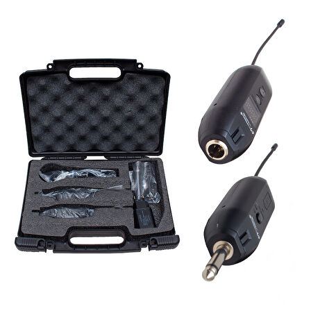 MAGICVOICE MV-19589 UHF MİNİ YAKA -KÜRSÜ KABLOSUZ ENSTRÜMAN MİKROFONU(MİC XRL Lİ) (5042)