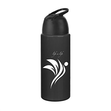 Kilitlenebilen Matara Güvenlikli Suluk Sporcu Matarası Spor Su Şişesi İçecek Şişesi 700ml (5042)