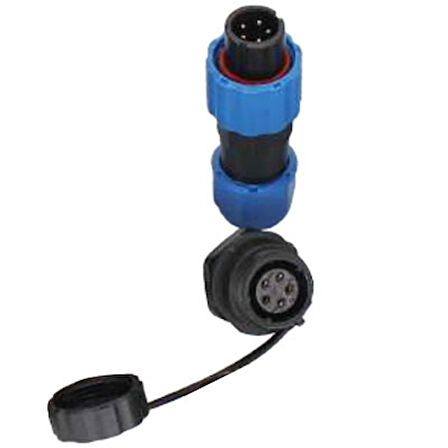 SD13 TİPİ SU GEÇİRMEZ 5 PİN KONNEKTÖR (5042)