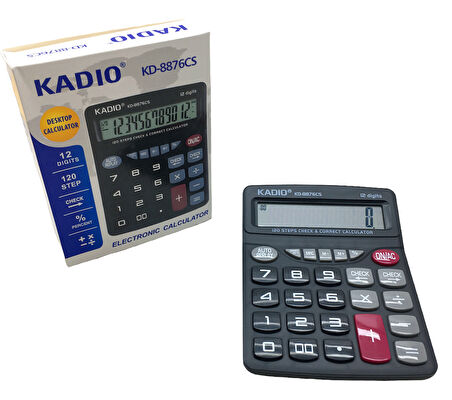 12 HANELİ HESAP MAKİNESİ KD-8876CS (5042)