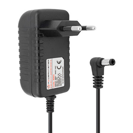 5 VOLT- 2 AMPER -10 WATT 5.5*2.5 L UÇLU PRİZ TİPİ ADAPTÖR (5042)