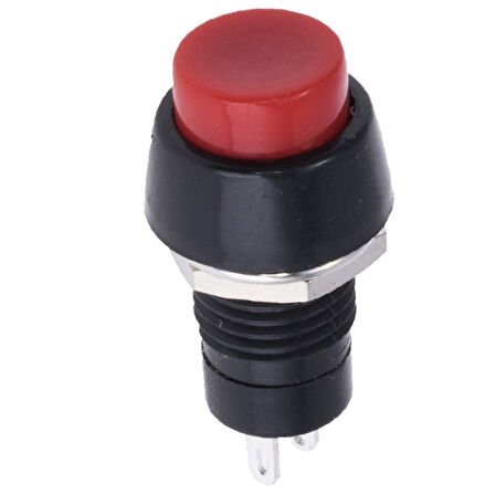 YUVARLAK ANAHTARLI KALICILI 10MM PLASTİK BUTON IC-190 (5042)