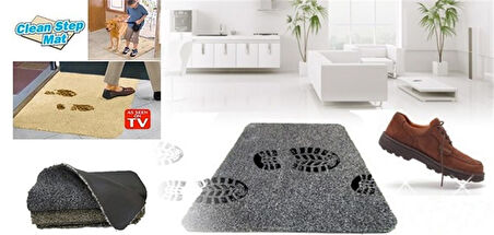 Çamaşır Makinesinde Yıkanabilir Kir Toz Emici Mikrofiberli Paspas (5042)