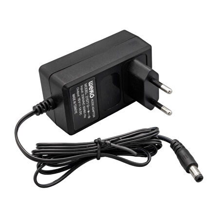 15 VOLT - 1 AMPER - 15 WATT 5.5*2.5 UÇLU YERLİ ÜRETİM PRİZ TİPİ ADAPTÖR (5042)