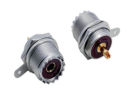YUVARLAK TİP UHF KONNEKTÖR ŞASE (5042)