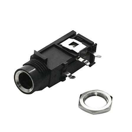 6.3 MM GİTAR JACK STEREO YATAY ŞASE ZE-1061 (5042)