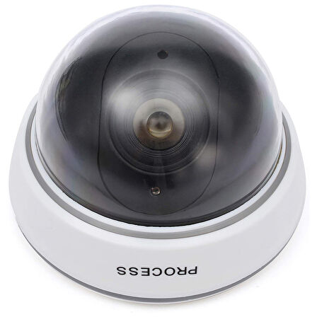 KIRMIZI LEDLİ MAKET DOME KAMERA (5042)