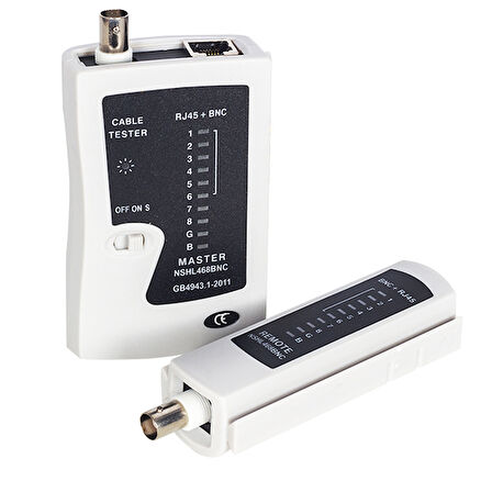 RJ45 - BNC NETWORK KABLO TEST CİHAZI (5042)