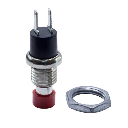 MİNİ BUTON KIRMIZI  (IC-177) * PBS-105 DİYAFON BUTON (5042)
