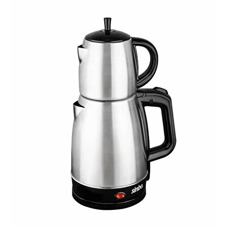 SİNBO STM-5831 ELEKTRİKLİ ÇELİK ÇAY MAKİNESİ ÇAYCI 1.7LT + 0.7LT ÇAY SÜZGEÇLİ (5042)