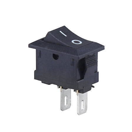 YÜKSELTİCİ ANAHTARI 2 PİN SİYAH 3A 250V (TK 91)  (IC-120) (5042)
