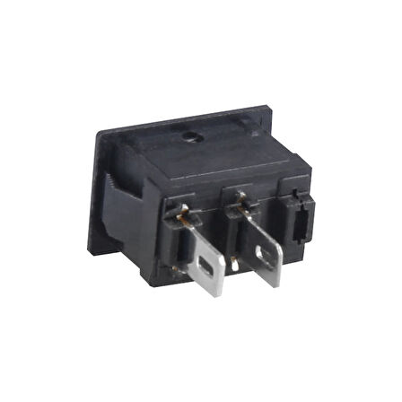 YÜKSELTİCİ ANAHTARI 2 PİN SİYAH 3A 250V (TK 91)  (IC-120) (5042)