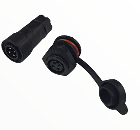 16MM SU GEÇİRMEZ KONNEKTOR ŞASE SEYYAR TAKIM 4P (IC-266M) (5042)