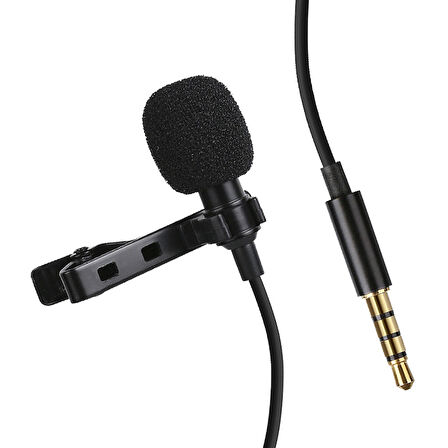 MAGICVOICE JH-043 3.5 MM GİRİŞLİ KABLOLU YOUTUBER YAKA MİKROFON (5042)