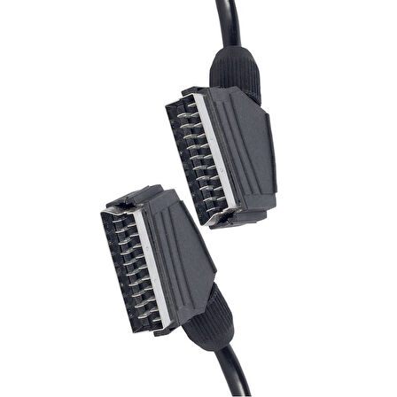 SCART SCART KABLO STANDART 1.2 METRE 7 MM POŞETLİ ELEKTROMER (5042)