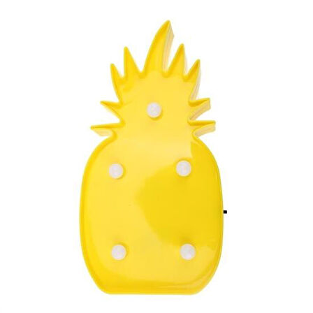 Ananas Şeklinde Ledli Dekoratif Eğlenceli Çocuk Gece Lambası (5042)