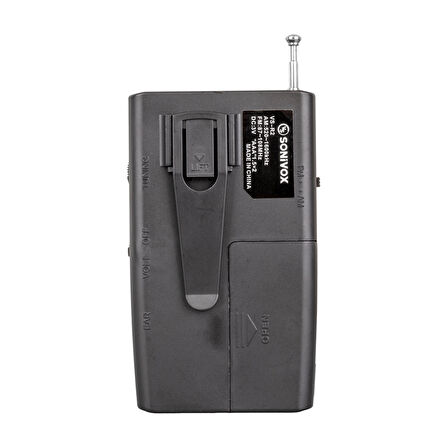 GÜMÜŞ RENK ANALOG RADYO VS-R2 (5042)